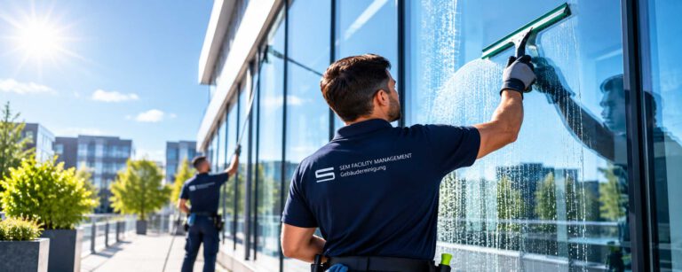 Glasreinigung für Unternehmen: Klare Sicht, gepflegte Immobilien